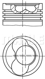 Stempel, VW, 074 107 065 A B, 074 107 103 A B, 074107065AB, 074107103AB
