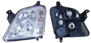 Frontlykt, Høyre, OPEL MERIVA A Minibus, minivan, VAUXHALL MERIVA A, 12 16 152, 93175365
