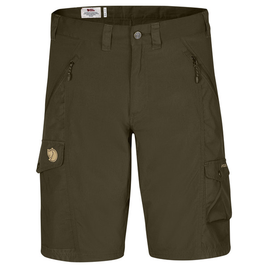 Fjällräven Abisko Shorts M - Dark Olive - Miehet - 58 - Partioaitta