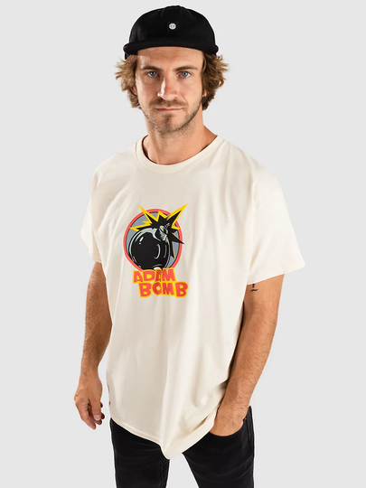 Adam Bomb Super Spy T-paita valkoinen