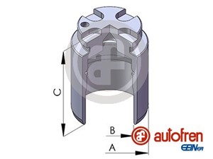 Stempel, bremseklave, Bakaksel, ALFA ROMEO,BMW,CHEVROLET,MINI,OPEL,VAUXHALL