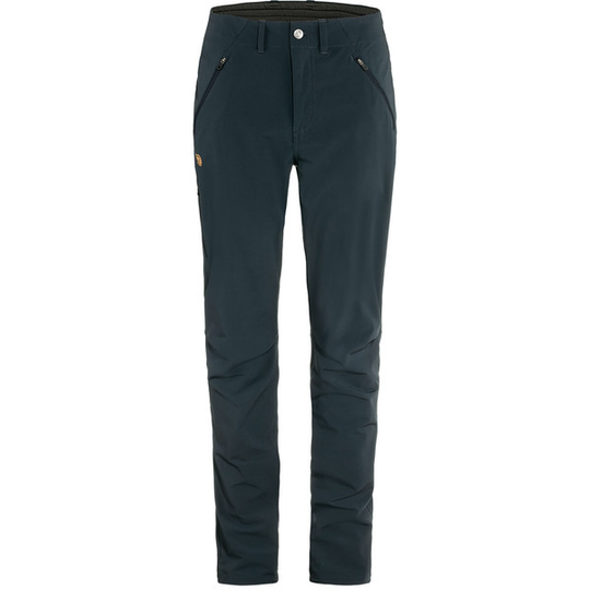 Fjällräven Abisko Trail Stretch Trousers W - Dark Navy - Naiset - 40/R - Partioaitta