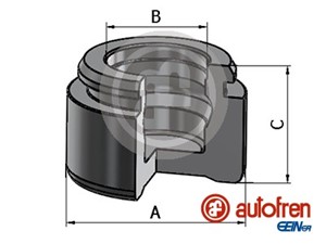 Stempel, bremseklave, Framaksel, AUDI
