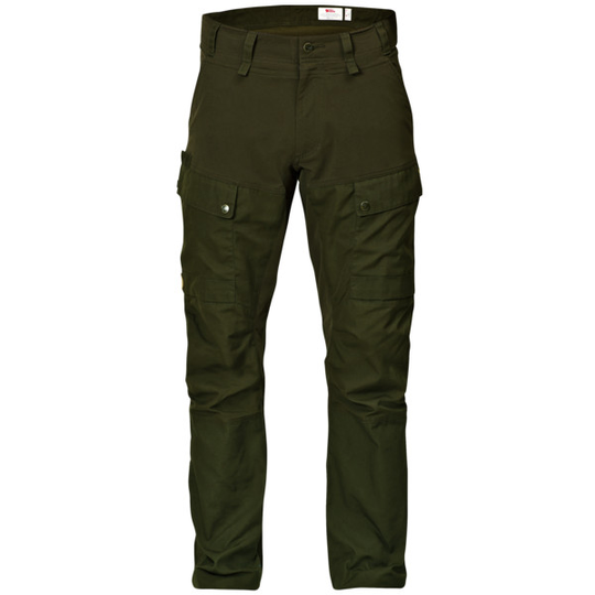 Fjällräven Lappland Hybrid Trousers M - Deep Forest - Miehet - 56 - Partioaitta