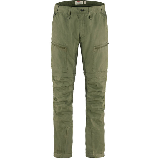 Fjällräven Abisko Lite Trekking Zip-off M Reg - Green-laurel Green - Miehet - 56 - Partioaitta