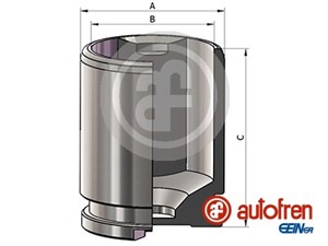 Stempel, bremseklave, Bakaksel, AUDI,SEAT,VOLVO,VW, 8U0615403B