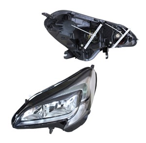 Frontlykt, Høyre, OPEL CORSA E, CORSA E Skåp/halvkombi, 12 16 861, 13381344, 39108227