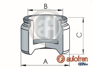 Stempel, bremseklave, Bakaksel, AUDI 100 C3 Avant, 100 C3 Sedan, 200 C3 Sedan, 80 B3 Sedan, 90 B2, 90 B3, AUSTIN 1000-Series MK II