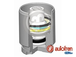 Stempel, bremseklave, Bakaksel, KIA PICANTO