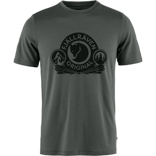Fjällräven Abisko Wool Classic Ss M - Basalt - Miehet - XXL - Partioaitta