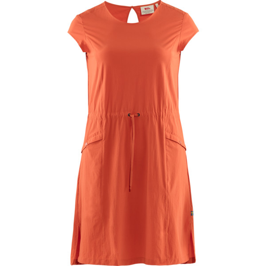 Fjällräven High Coast Lite Dress W - Rowan Red - Naiset - S - Partioaitta