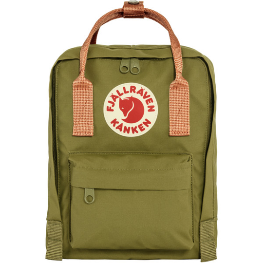 Fjällräven Kånken Mini - Foliage Green-peach Sand - Unisex - OneSize - Partioaitta