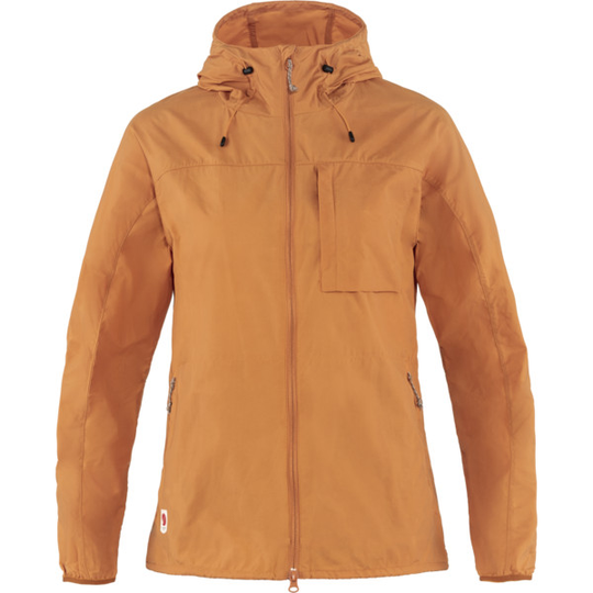 Fjällräven High Coast Wind Jacket W - Spicy Orange - Naiset - L - Partioaitta