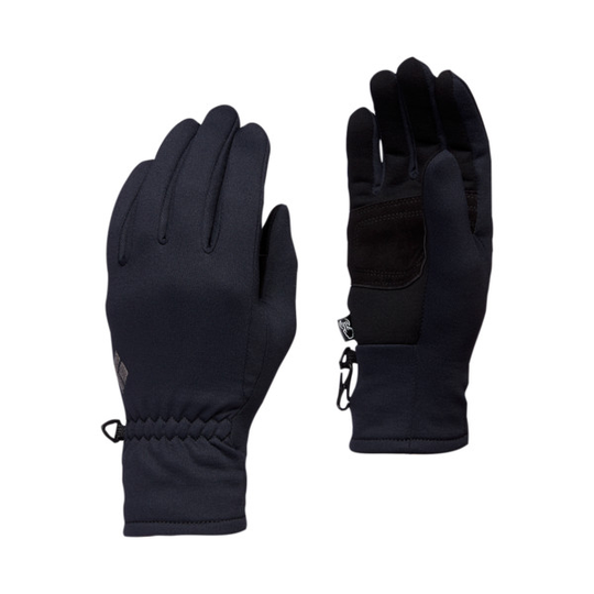 Black Diamond Midweight Screentap Gloves - Black - Unisex - XL - Partioaitta