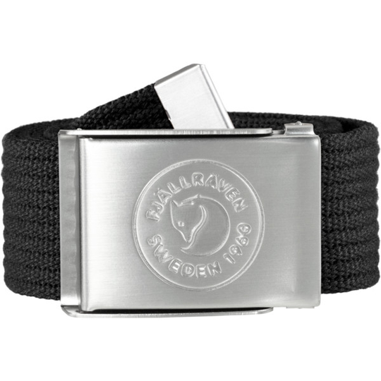 Fjällräven 1960 Logo Belt - Black - Unisex - OneSize - Partioaitta