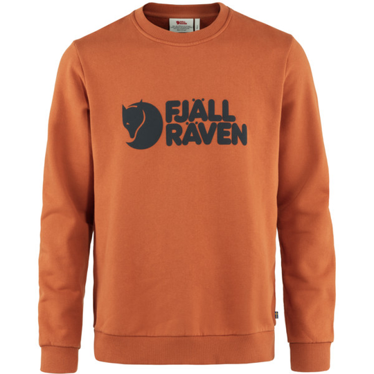 Fjällräven Fjällräven Logo Sweater M - Terracotta Brown - Miehet - M - Partioaitta