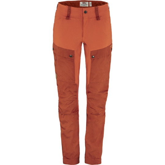 Fjällräven Keb Trousers W Reg - Cabin Red-rowan Red - Naiset - 40 - Partioaitta