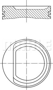 Stempel, SKODA FABIA I, FABIA Combi I, FABIA Praktik I, FABIA Sedan I, VW FOX Halvkombi, POLO, 03D 107 065 C, 03D 107 065 D, 03D 107 065