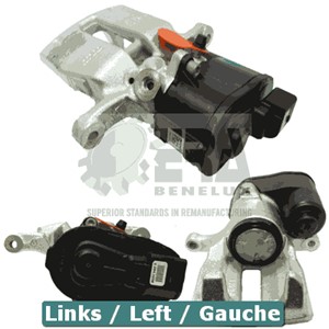 Bremsecaliper, Venstre bakaksel, Bak akselen, VOLVO S60 II, S80 II, V60 I, V60 II, V70 III, XC60 SUV I, XC70 II, 36001375, 8603724