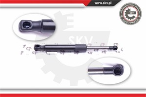 Pneumatisk fjær, motorpanser, Foran, MERCEDES-BENZ M-KLASS [W163], 1638800029, A1638800029
