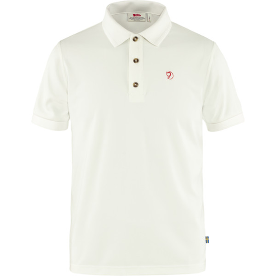 Fjällräven Crowley Pique Shirt M - White - Miehet - M - Partioaitta