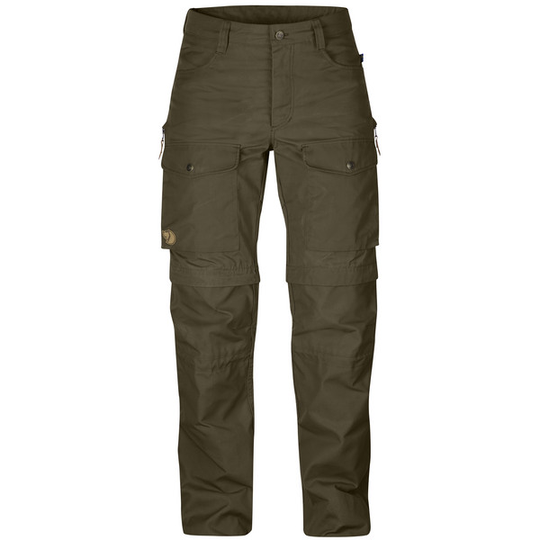 Fjällräven Gaiter Trousers No. 1 W - Dark Olive - Naiset - 40 - Partioaitta