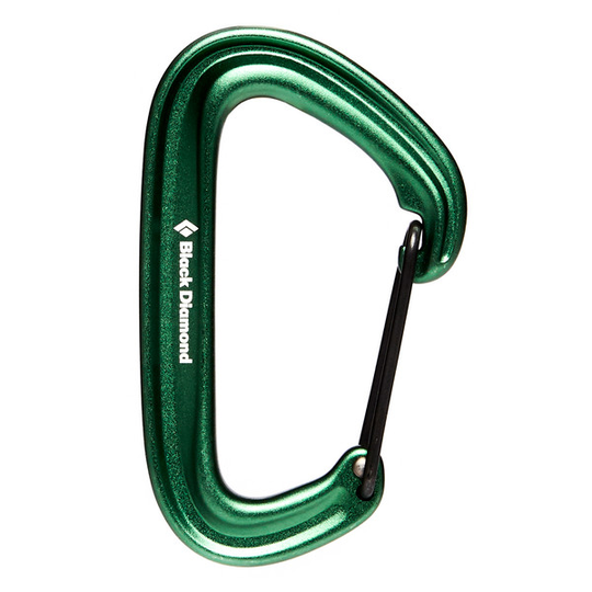 Black Diamond Litewire Carabiner - Green - Unisex - OneSize - Partioaitta