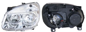 Frontlykt, Venstre, FIAT DOBLO Minibus, minivan, DOBLO Skåp/stor limousine, 0000051755051, 0000051805935, 51755051, 51805935