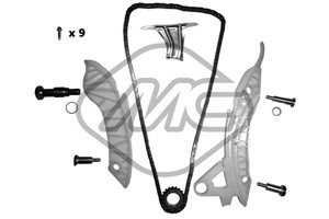 Registerkjedesett, BMW,CITROËN,MINI,PEUGEOT, 0513.C8, 0816.J2, 0818.33, 0818.34, 0818.35, 0818.40, 0818.41, 0829.G3, 11217588996, 113114