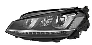 Frontlykt, Høyre, VW GOLF VII, GOLF Variant VII, 5G1 941 754B, 5G1 941 754D