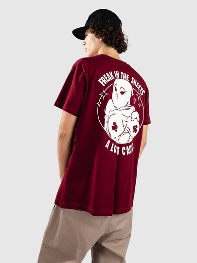 A Lost Cause Freak T-paita punainen