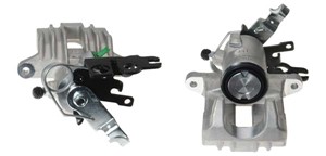 Bremsecaliper, Bakaksel, Foran akselen, Venstre, VW CADDY Minibus, minivan III, CADDY Skåp/stor limousine III, 2K0 615 423C