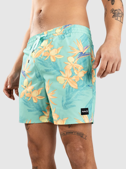 Hurley Cannonball Volley 17" Surffishortsit kuviotu