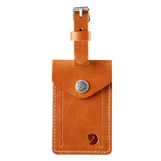 Fjällräven Leather Luggage Tag - Leather Cognac - Unisex - OneSize - Partioaitta