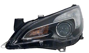 Frontlykt, Høyre, OPEL ASTRA J GTC, 12 16 318, 13281277, 39009014, 39027952