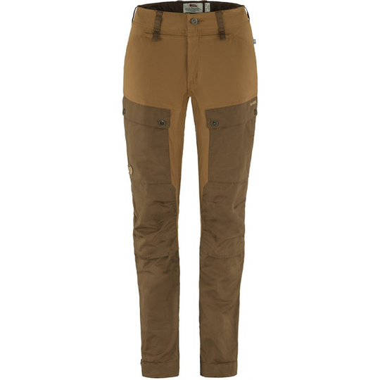 Fjällräven Keb Trousers Curved W Reg - Timber Brown-chestnut - Naiset - 36 - Partioaitta