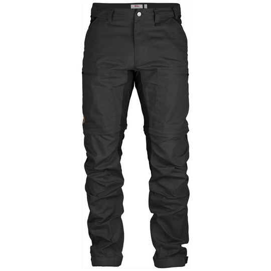 Fjällräven Abisko Lite Trekking Zip-off M Reg - Dark Grey-black - Miehet - 44 - Partioaitta