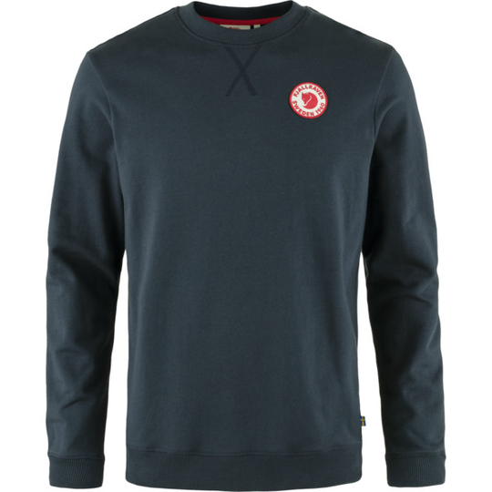 Fjällräven 1960 Logo Badge Sweater M - Dark Navy - Miehet - M - Partioaitta