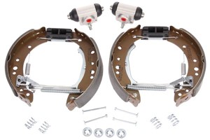 Bremsesko sett, Bakaksel, RENAULT CLIO II, TWINGO II, 77 01 209 591