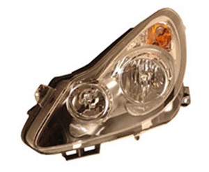 Frontlykt, Høyre, OPEL CORSA D, CORSA D Skåp/halvkombi, 12 16 200, 93189362