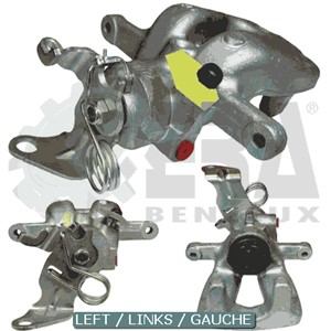 Bremsecaliper, Venstre bakaksel, ALFA ROMEO 159, 159 Sportwagon, BRERA, SPIDER, 77363648