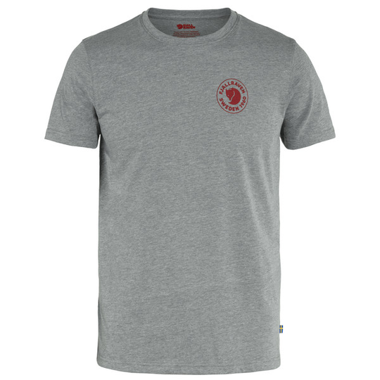 Fjällräven 1960 Logo T-shirt M - Grey Melange - Miehet - S - Partioaitta