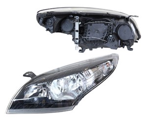Frontlykt, Venstre, RENAULT MEGANE CC, MEGANE Coupé III, MEGANE Grandtour III, MEGANE Halvkombi III, MEGANE Hatchback Van III, 26 06 042