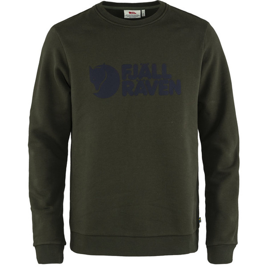 Fjällräven Fjällräven Logo Sweater M - Deep Forest - Miehet - XXL - Partioaitta