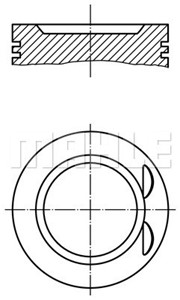 Stempel, AUDI,SEAT,SKODA,VW, 06D 107 066 C, 06D 107 104 C, 06D107066C, 06D107104C