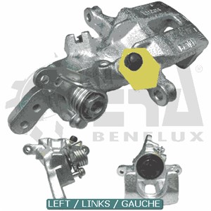 Bremsecaliper, Høyre bakaksel, HONDA ACCORD V, ROVER 600 I, 43012-SN7-G00, GBC 90179