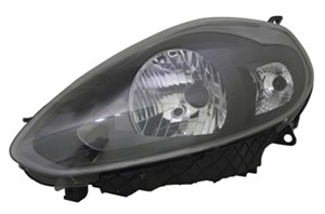 Frontlykt, Venstre, ABARTH PUNTO, FIAT PUNTO, PUNTO EVO, 0000051937147, 000051937147, 51878732, 51937147