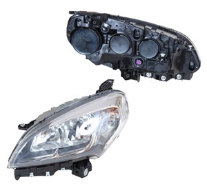 Frontlykt, Venstre, FIAT DOBLO Buss, DOBLO Cargo, DOBLO Flak/chassi, 0000051974244, 0000052086862, 0000052109259, 51974244