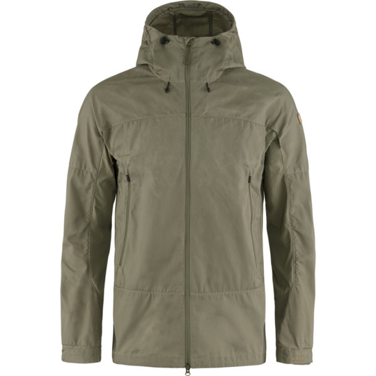Fjällräven Abisko Lite Trekking Jacket M - Light Olive - Miehet - M - Partioaitta