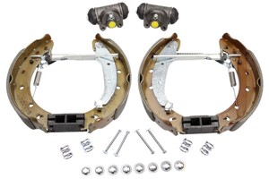 Bremsesko sett, Bakaksel, RENAULT LAGUNA I, 7701203983, 7701205318